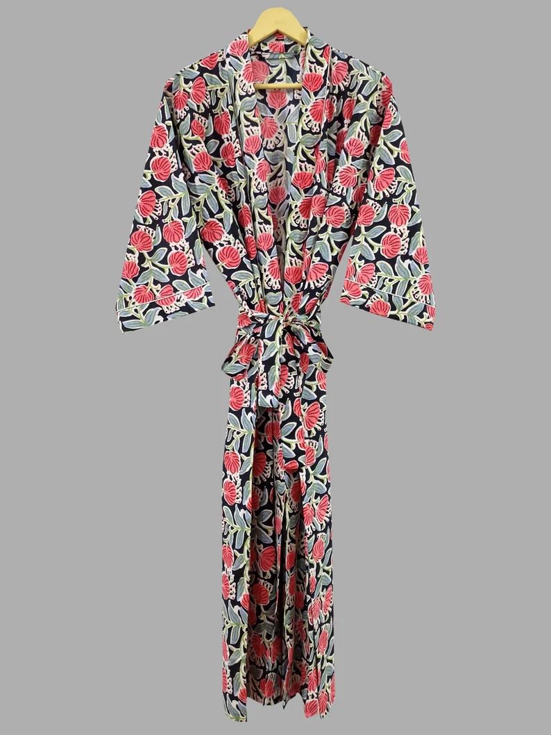 Jaipur Printed Bathrobes Wholesale